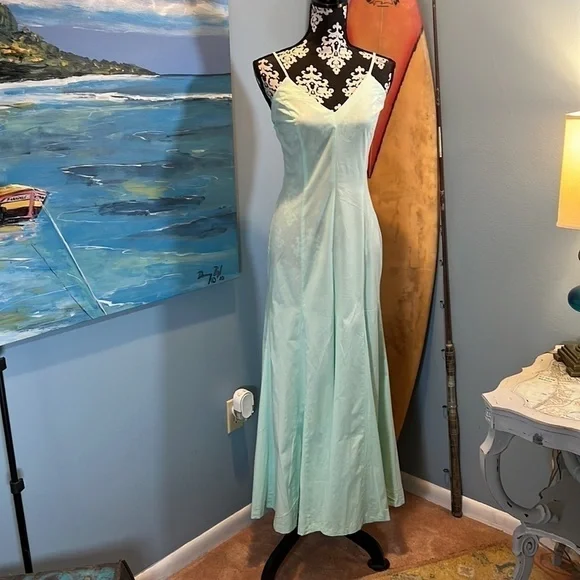 🍈Renato Nucci Paris, Stunning Corseted Back Maxi Dress,Amazing Full Bottom, 6 - Picture 10 of 16